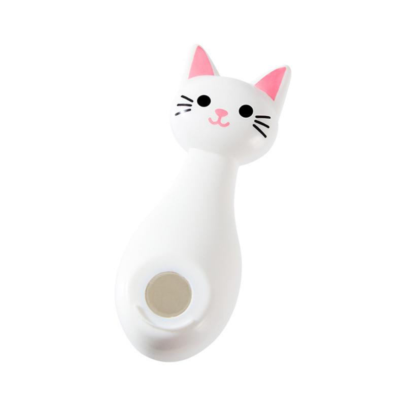Magnetic Hook Punch-free Remote Control Hook Strong Paste Wall Magnetic Storage Hook Traceless Holder Cat