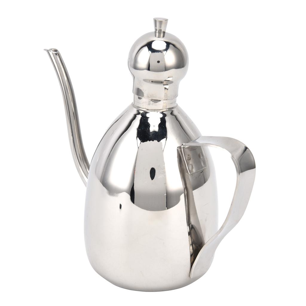 Ölkanne aus Edelstahl, tragbar, hohe Wasserdichtigkeit, Ölkanne aus Edelstahl für die Küche