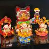 JAKI 8888 Lucky Cat Building Blocks Toy Figure Ornament - Boy & Girl New Year Gift.