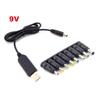 USB to DC 5V 9V 12V Power Cable for Router Speaker USB to DC Jack Charging Cable Power Cord Plug Connector Adapter