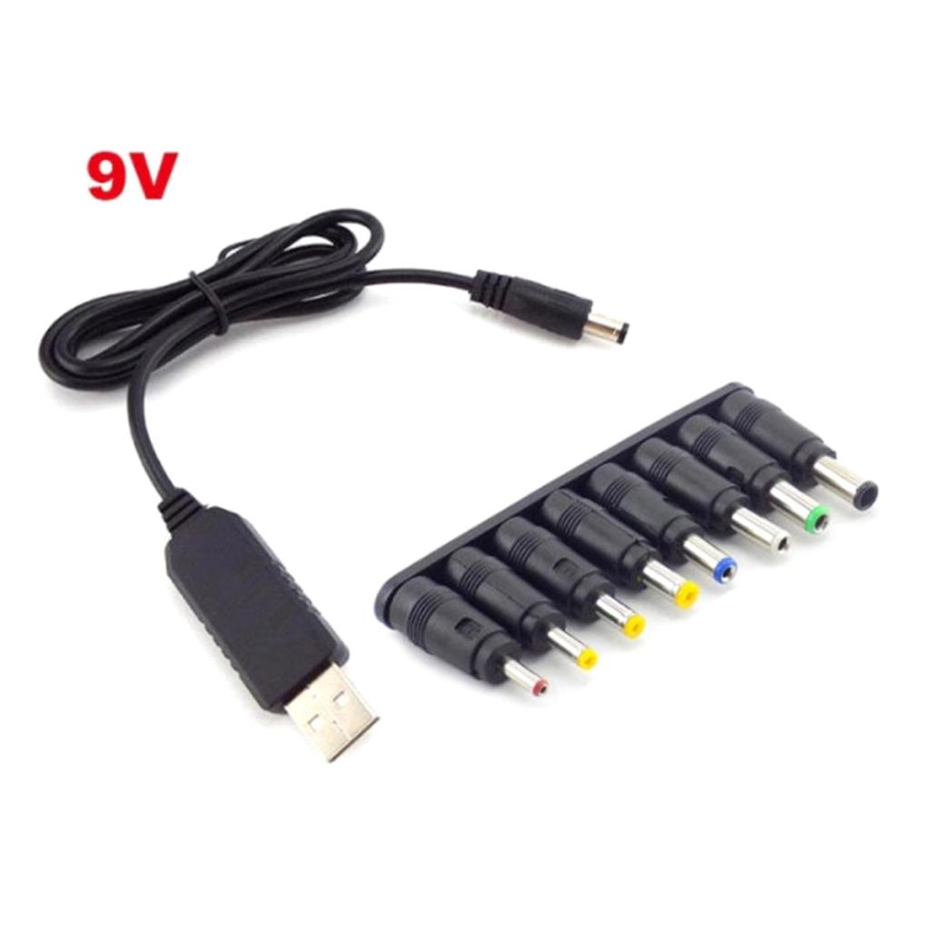 USB to DC 5V 9V 12V Power Cable for Router Speaker USB to DC Jack Charging Cable Power Cord Plug Connector Adapter