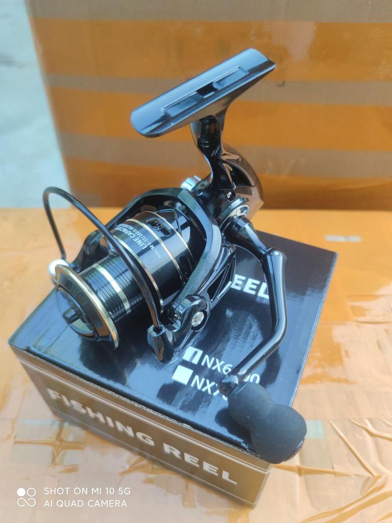 Cross-border NX Long Cast All-Metal Spinning Fishing Reel Imitating Car Wheel Design