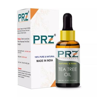 Tea Tree Essential Oil (15 Ml), Tea Tree Essential Oil, PRZ Herbals Care