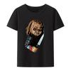 Child's Play Chuck Women's Top T-shirt Doll Murder Vintage T-shirt Harajuku Round Neck T-shirt Pure Unique Top