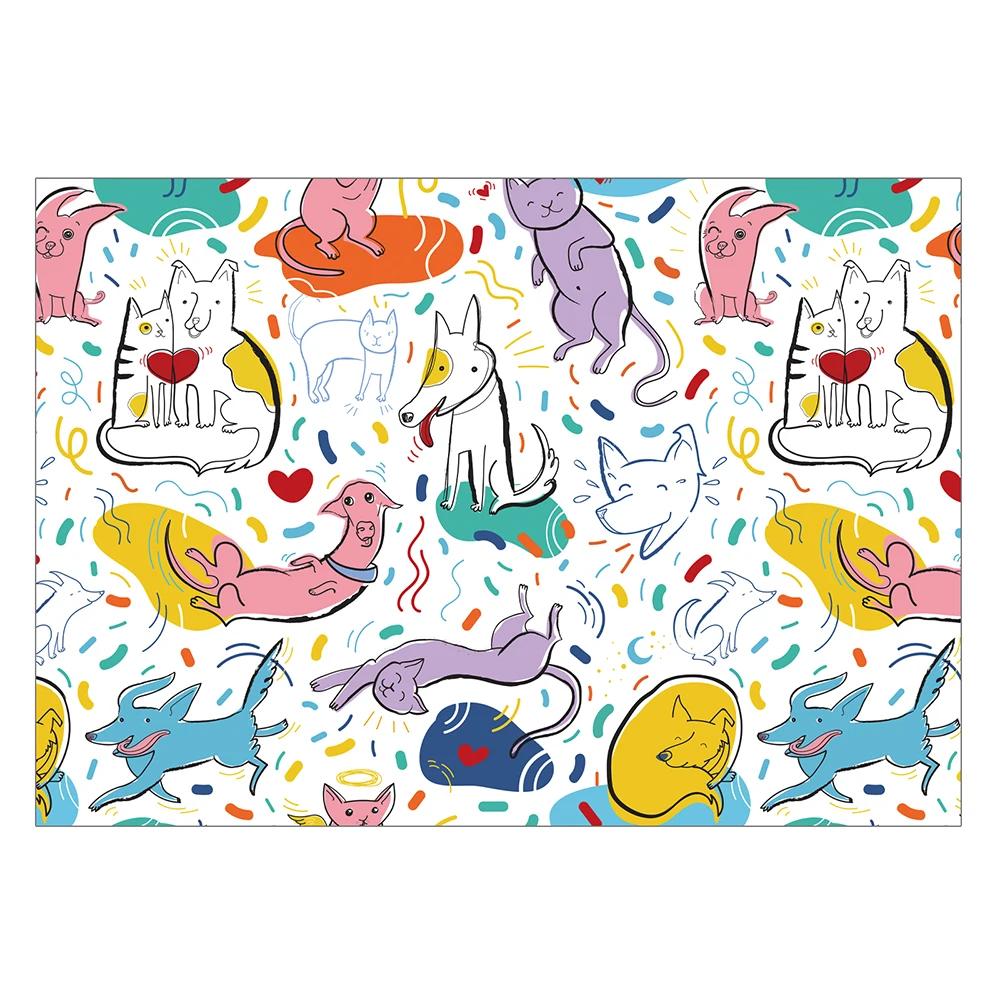 Cartoon Rocket Cosmic Carpet Non-slip Childrens Carpets Living Room Bedroom Alphanumeric Learning Game Carpet Mats Rug Baby Mat