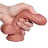 Realistic Soft Silicone Dildo Adult Sex Toy Suitable for Both Men and Women