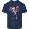 Gym Skeleton Bodybuilding Training Top Unisexs Light Cotton TShirt