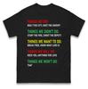 Things We Did Muziek T-shirt, Muziek T-shirt, we built this city T-shirt