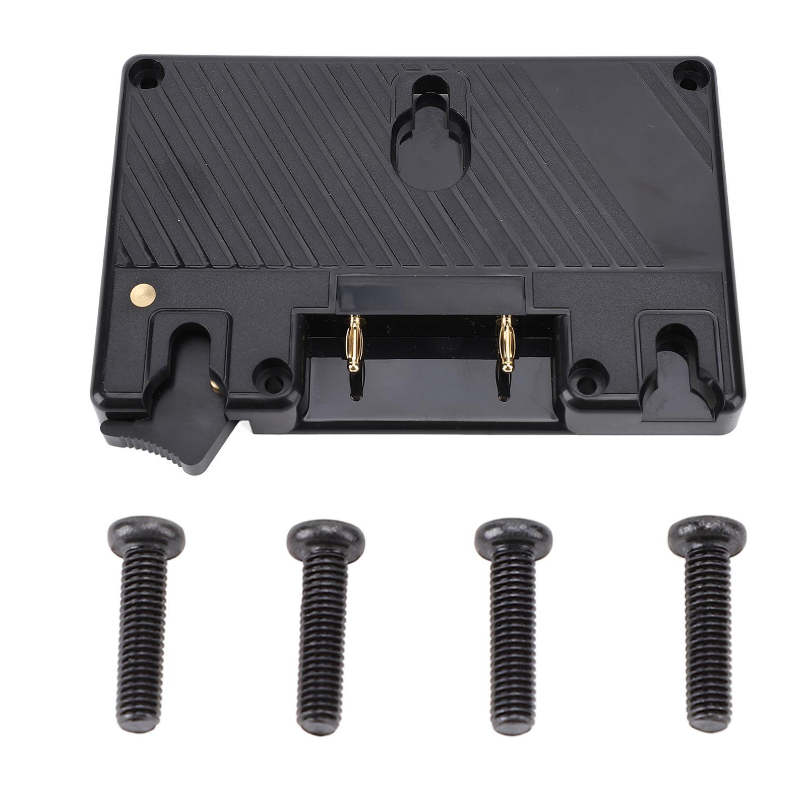 

Battery Power Supply Plate Adapter G Mount D Tap Battery Adapter Plate for DSLR Camera Camcorder