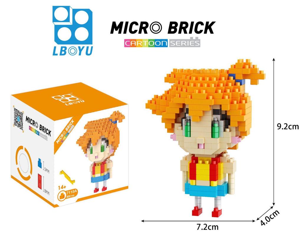 Leboyu 8093 Micro Diamond Block Toy - Educational Elf Assembly Set 