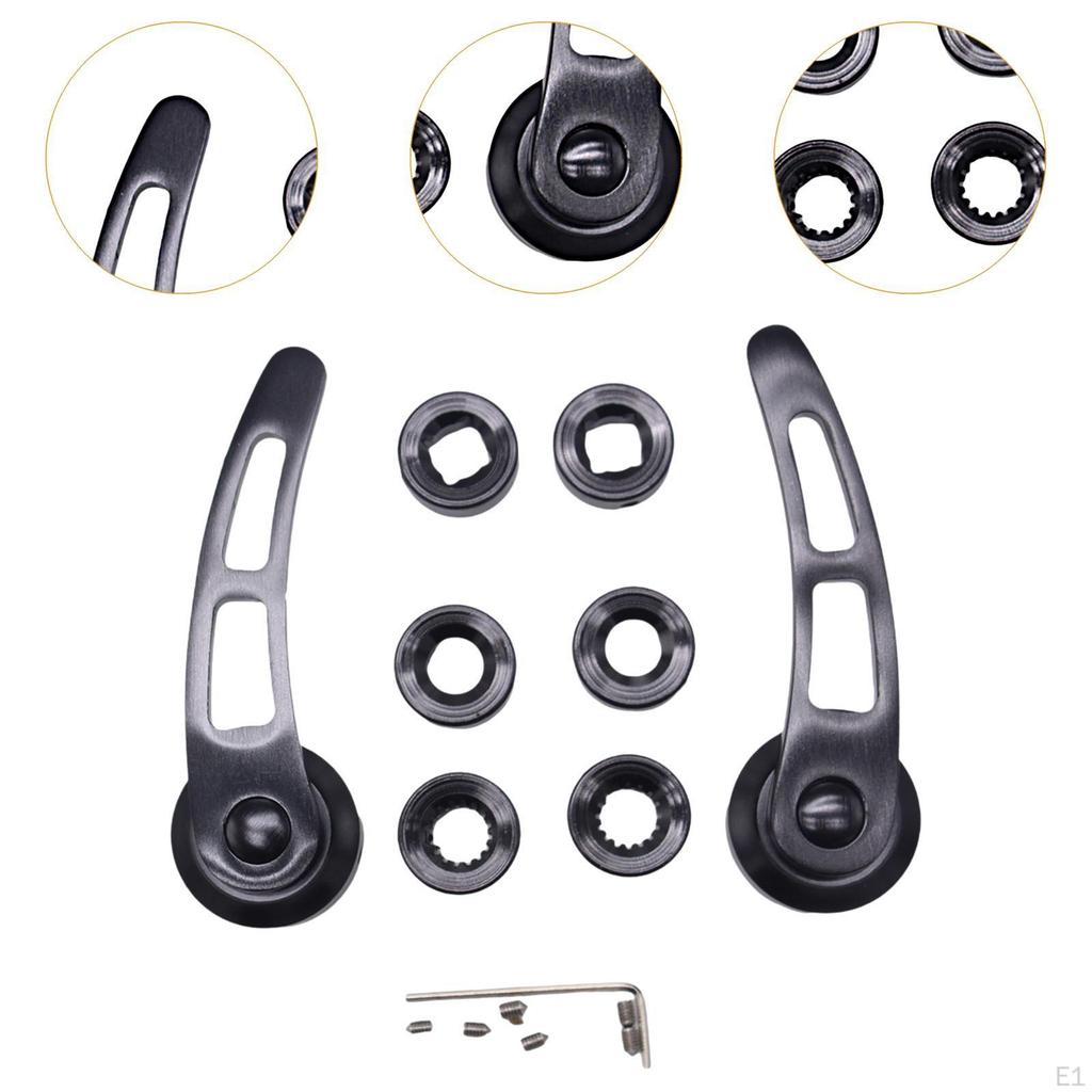 4 1/4" Türgriff-Kit Aluminiumlegierung, Autozubehör, Einfach zu installieren Direkter Ersatz