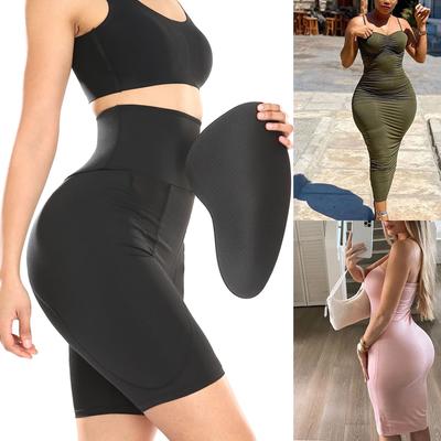 Women Shapewear Sexy Butt Lifter Body Shaper Panties High Waist Hip Padded Enhancer Booty Lifter Tummy Control Panty with Thick Pads