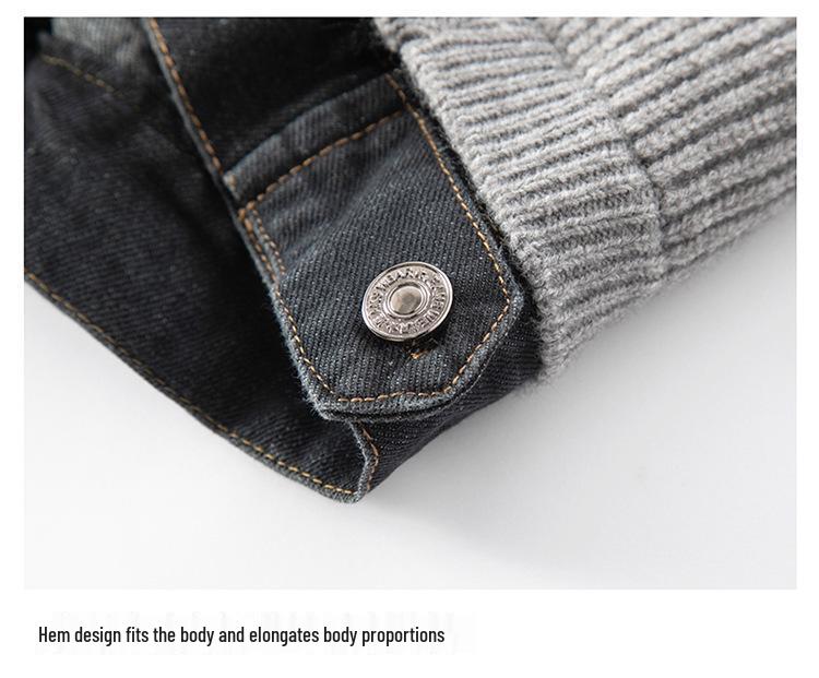 Herren 2025 Frühling/Herbst Koreanischer Stil Strick-Cardigan Pullover Jacke