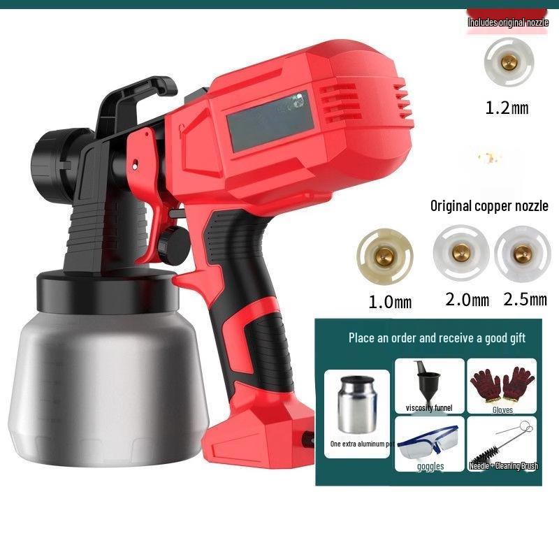 

TURBOSUN 2600W Electric Paint Sprayer CN plug (adapter included)