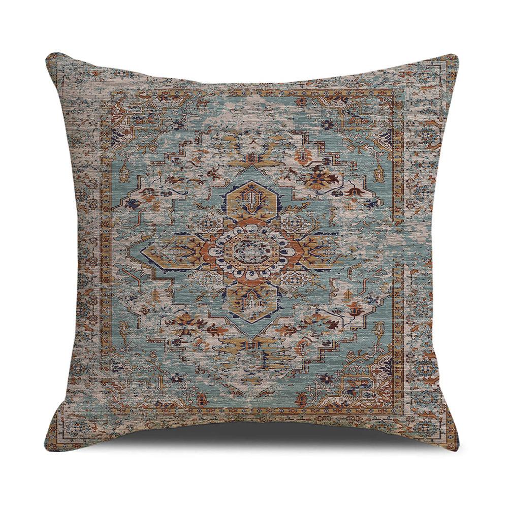 Boho Style Retro Pillow Case Linen Printed Home Decoration Pillow Cushion B&B Sofa