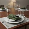 4PCS Rustic Style Cotton Linen Napkins Soft Solid Color Placemats Decorative Eco-Friendly Cloth Napkins Party Supplies
