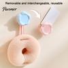 Kitchen Organization Hooks Flower Suction Cup Hook, No Drilling Removable And Reusable Plastic Hanger, Glass Mirror Hangers Waterproof Adhesive