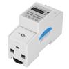 XTM35S 220V Digital 2P Din Rail Electric Meter Electronic KWh Meter