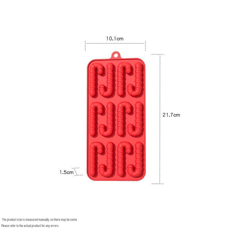 Christmas Tree Silicone Cake Mold - Snowman, Gingerbread, Santa Claus Chocolate & Jelly Pudding Mold