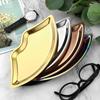 Lip Shaped Jewelry Storage Tray Luxury Display Plates Korean Style Ins Style Metal Tray  Female