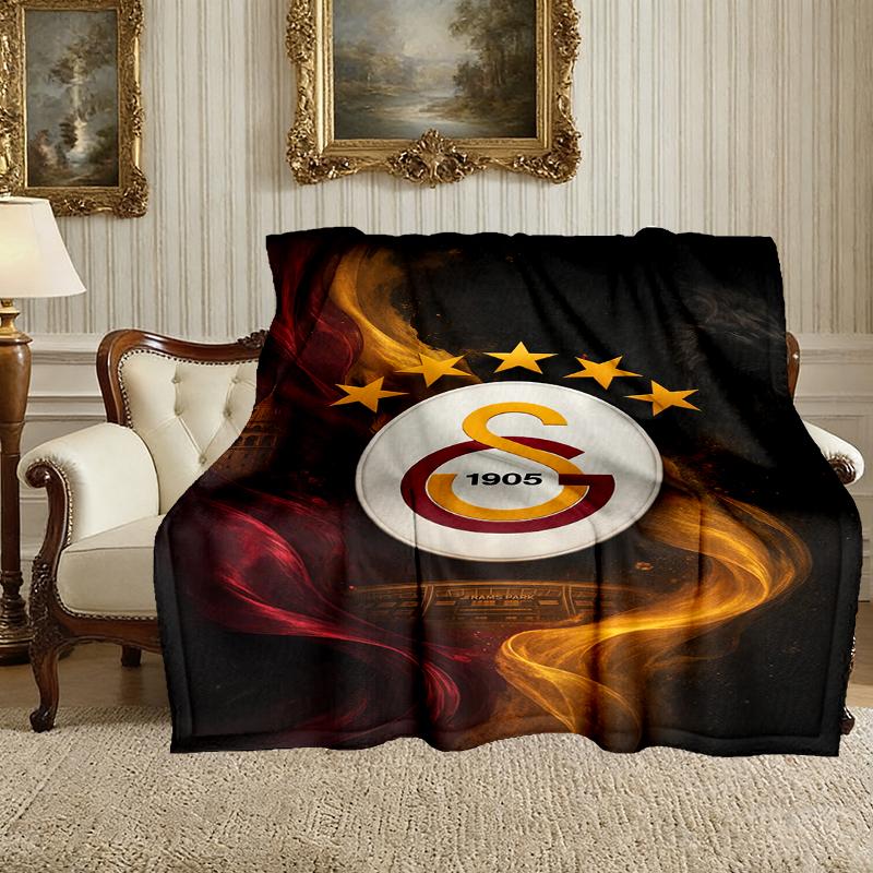 Galatasaray SK Blanket, Valentine's Day, Halloween, Thanksgiving Gift Blankets, Home Blanket for Bed and Couch Use