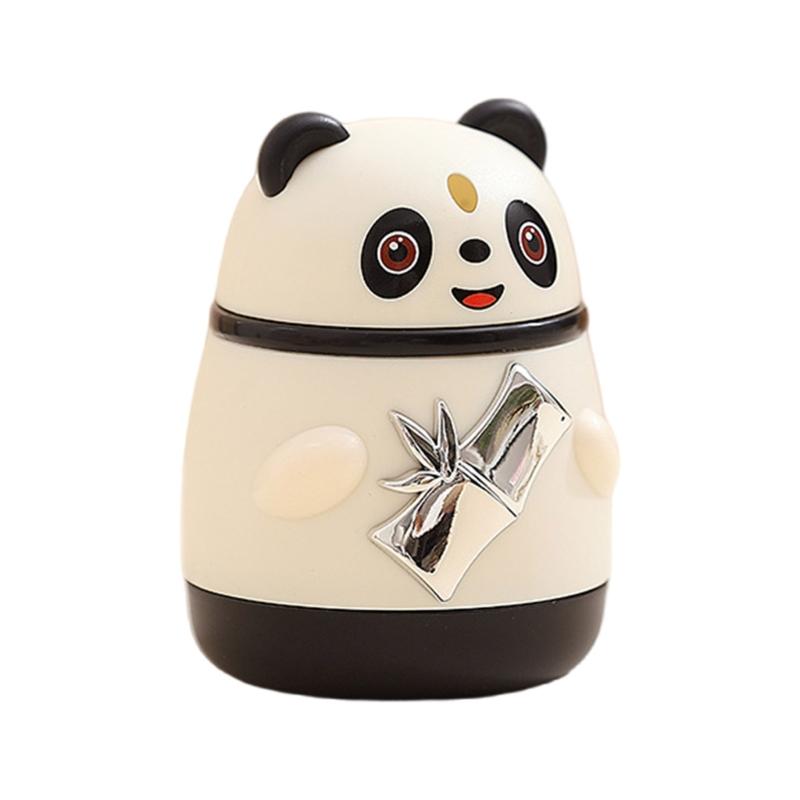 Niedlicher Panda Zahnstocherhalter Behälter Automatischer Zahnstocherspender Drucktyp Zahnstocherbox für Zuhause Bar Party