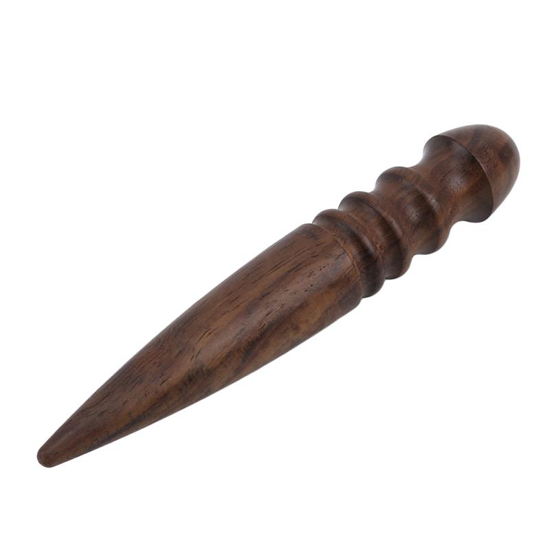 Wooden Round Burnishing Edge Leather Edge Slicking Round Grinding Rod for Polished Edge Leather Craft Working Tool NEW