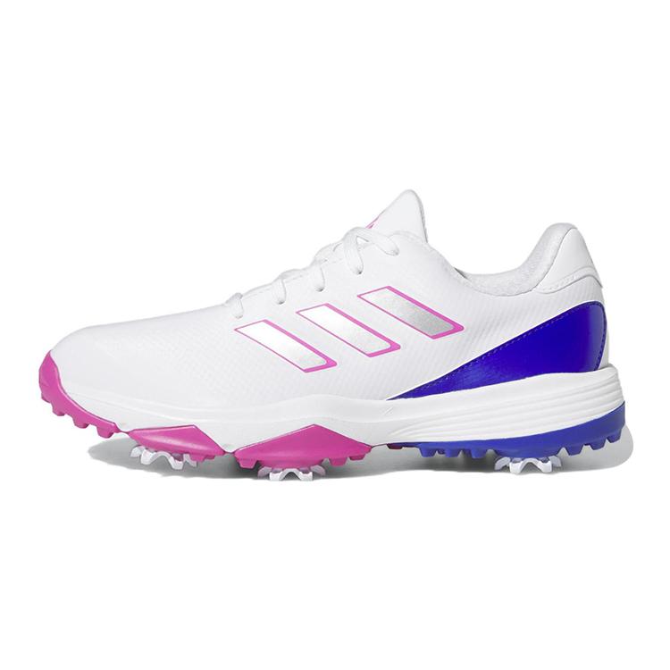 adidas ZG23 Golf Cloud White Lucid Fuchsia Lucid Blue GS GZ2179 38