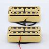 FLEOR Set of Alnico 2 Humbucker Pickups Electric Guitar Neck+Bridge Pickup for FT Style Guitar Parts