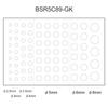 Clamworks Aufkleber Webcam-Abdeckung Dicke Kompatibel mit Smartphones und Diebstahlschutz [0,1mm PCs] BSR5C89-GK
