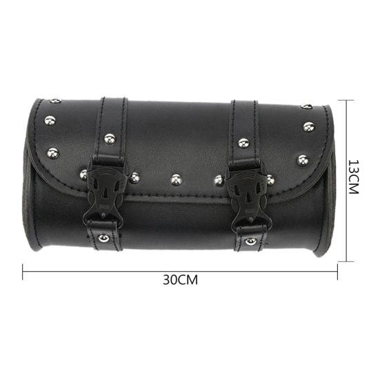 Motocyklová voděodolná podsedlová brašna z umělé kůže Přední zadní kapsa Úložná taška