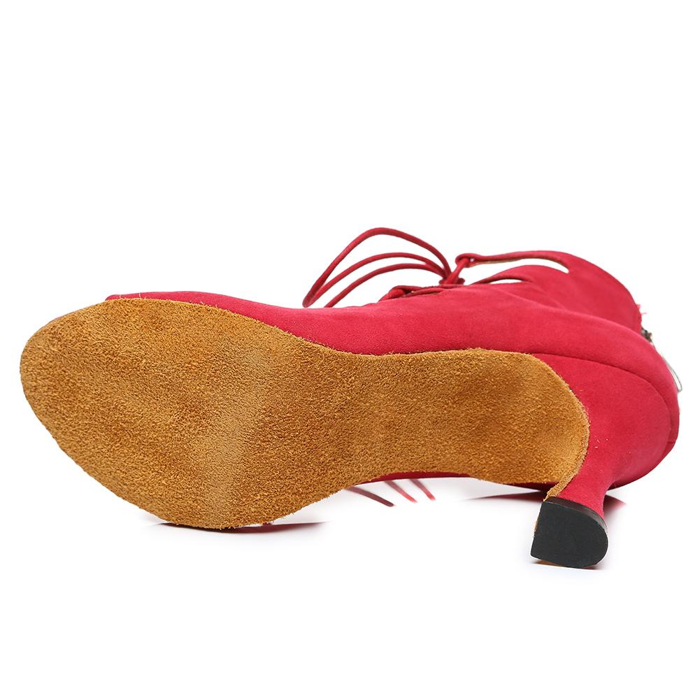 Sexy vysoké rímske latinské tanečné topánky pre dievčatá a dámy, spoločenské, salsa, vysoké podpätky, šnurovacie tanečné podpätky