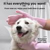 Haustier-Badehandschuhe, Katzenreinigung, Fellpflege, Massagekamm, Kratz- und Bissfest, Hunde-Tiefenreinigungs- und Enthaarungshandschuhe