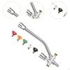 Pressure Washer Double Tip Attachment Cleaning Tool Foam Sprayer Connector Accessory