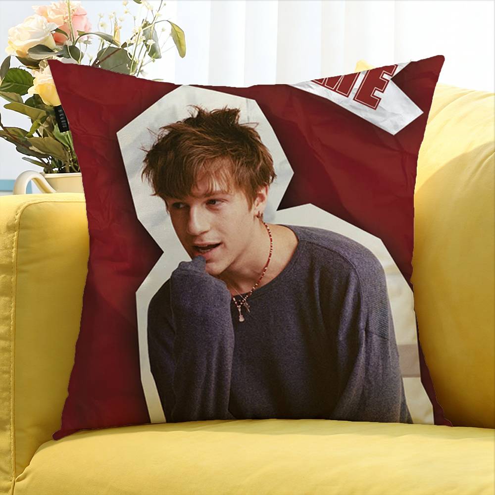 Singer Malcom Todd Various Sizes Square Pillow Case For Car Home Bedchamber Decor