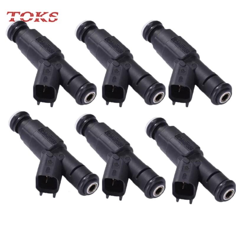 6PCS/LOT NEW 04854181 0280155784 Fuel Injectors Nozzle For Jeep- Grand Cherokee Wrangler 4.0L 1999 2000 2001 2002 2003