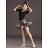 Costume da Palco Danza Latina per Bambine e Ragazze per Competizione di Ballo Liscio Festa Top o Gonna Completo Abbigliamento Professionale per Performance per Bambini