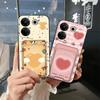 TPU Card Slot Phone Case For Tecno Camon20 Pro 5G/CK8n Fashion Design Cute Graffiti Cover Shockproof Silicone Cartoon