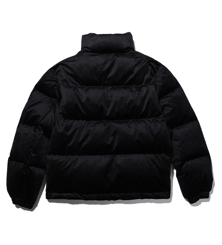 Ufc Sport Ufc Monogram Relax Fit Velour Goose Down Black U1Djt4301Bk