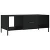 Coffee Table Black 102x50x40 Cm Particleboard