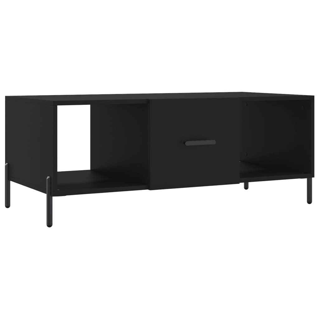 Coffee Table Black 102x50x40 Cm Particleboard