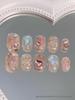 Pure Desire Chic Wearable Nail Art: 2024 Handmade Short Nail Patches
