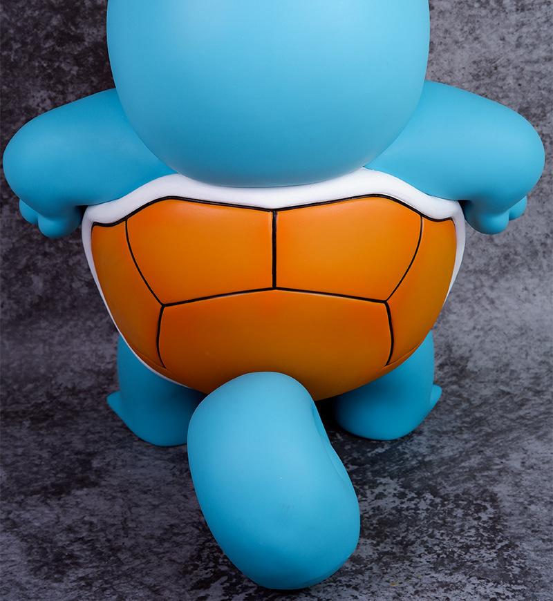 40cm Kawaii Anime  Squirtle PVC Action Figure Game Statue Collectible Model Kids Toys Doll Birthday Gifts