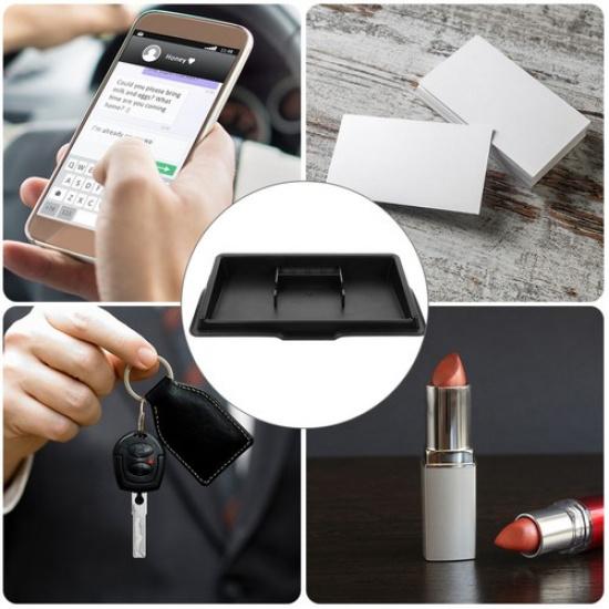 Dashboard Storage Tray Mobile Phone Holder Anti-Skid Pad Car Mount