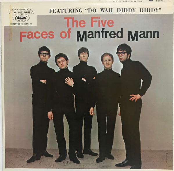 

LP Record MANFRED MANN The Five Faces Of Manfred Mann T6093 Capitol Records 1964 Canada Rock Used