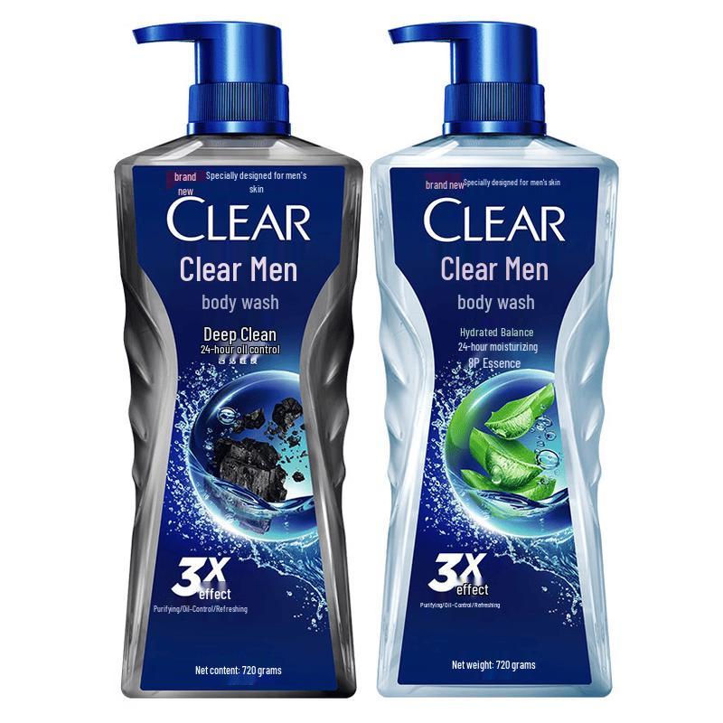 CLEAR Men s Oil Control & Hydrating Shower Gel