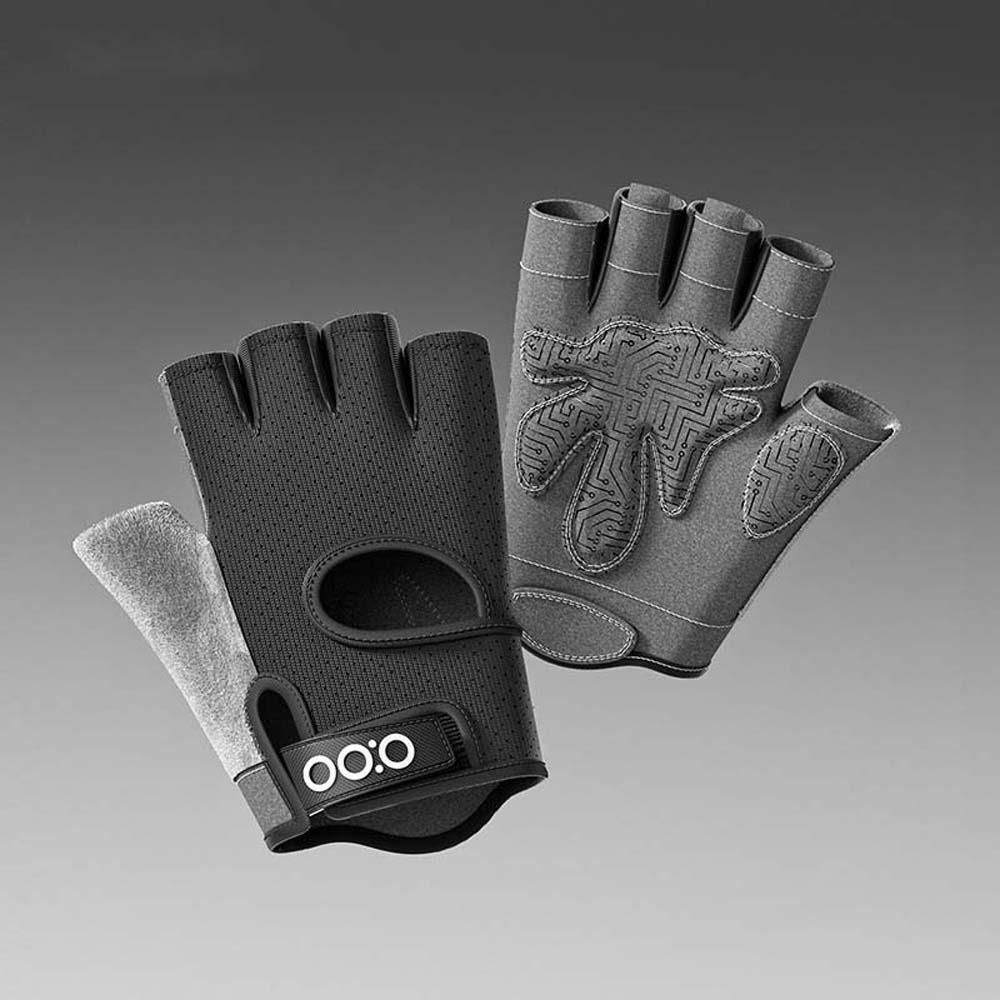 

Breathable Cycling Gloves Anti-lost Half-finger Mittens Training Gloves Fitness Gloves Women S чёрный