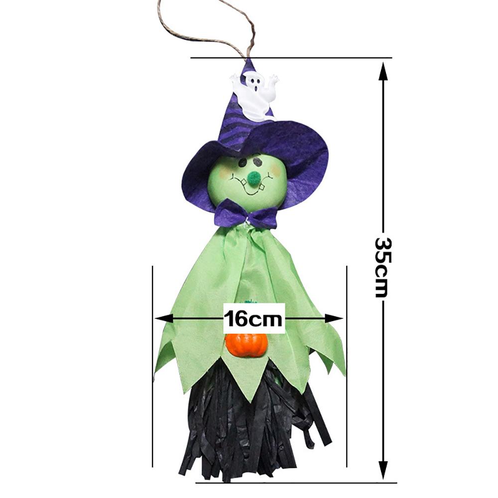 Halloween Ghost Doll Pendant,Halloween Home Haunted House Kindergarten Hanging Decorations Props 5