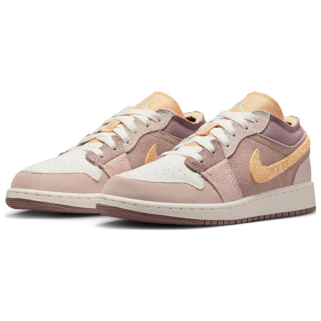 Air Jordan 1 Low SE Craft GS 'Taupe Haze' Kids' Shoes DZ4465-200