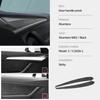 Betterhumz Car Dashboard Trim Sticker For Tesla Model Y 2020 2021 2022 2023 Door Panel Side Wrap Made of Alcantara Accessories